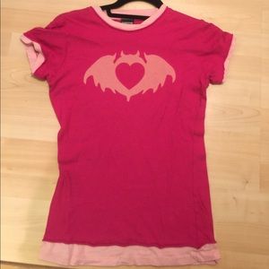 RARE Clandestine Pink logo tee